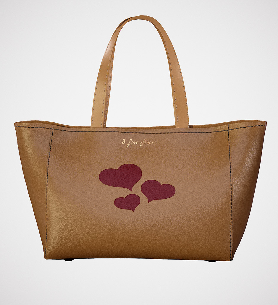 3 Love Hearts Handbags