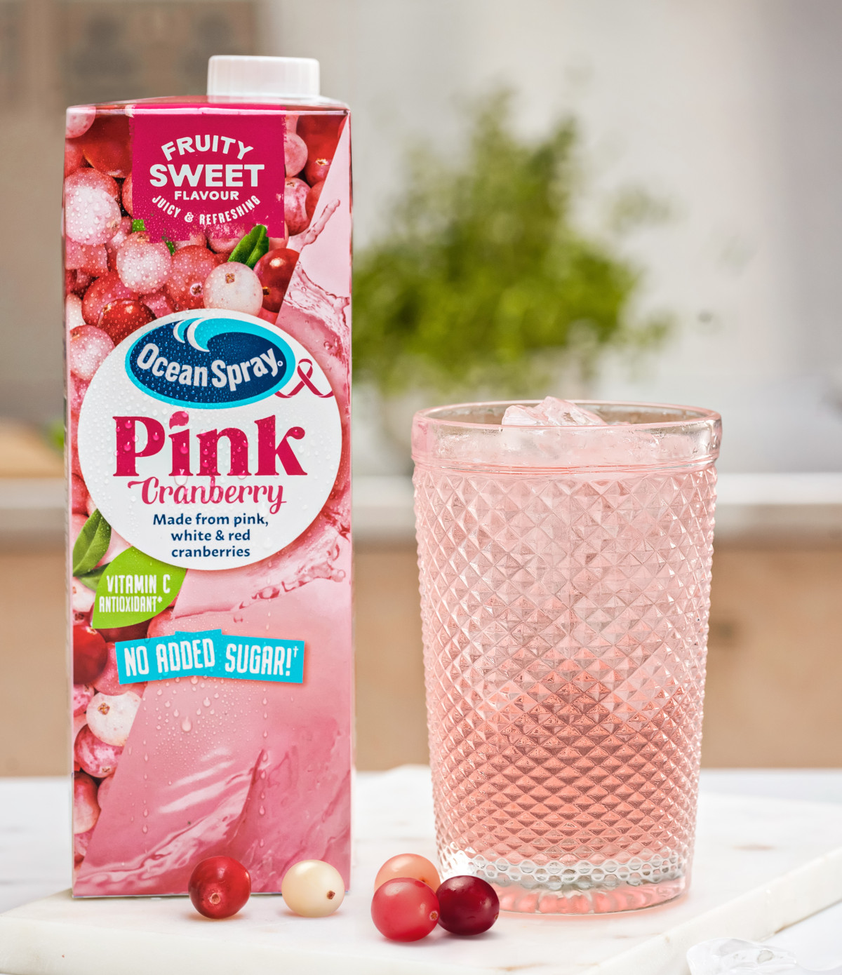 Drink Pink with the new Pink Cranberry Juice Drink by Ocean Spray®